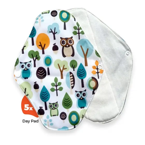 Topsy Daisy Reusable Maxi Pads Set, reusable bamboo terry